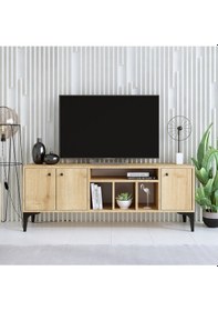 Resim Decormet Luna Tv Sehpası Safir Meşe Diğer 