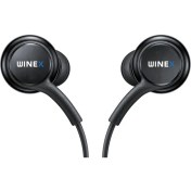 Resim Winex Akg Type-C Mikrofonlu Kablolu Kulaklık Siyah 