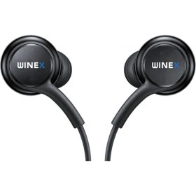 Resim Winex Akg Type-C Mikrofonlu Kablolu Kulaklık Siyah 