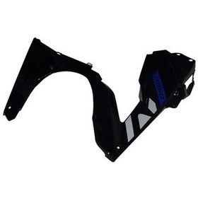 Resim Rks R 250 İç Dizlik Dekoru Sağ Siyah-Mavi 