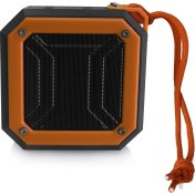 Resim New Rixing Mini Taşınabilir Bluetooth Hoparlör - Turuncu (Yurt Dışından) 