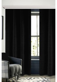 Resim Premier Home Harmony Fon Perde 140x260 Siyah 