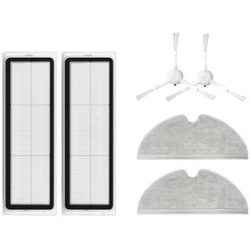 Resim Xiaomi 1C Vacuum Mop (Stytj01Zhm) Uyumlu Fırça Filtre Mop-6 Parça (544726015) 