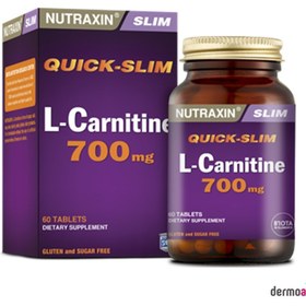 Resim Nutraxin QS L-Carnitine 700 mg 60 Tablet 