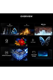 Resim TCL 55Q6C 55" 139 Ekran Uydu Alıcılı 4K Ultra HD Smart QD Mini LED Google TV 