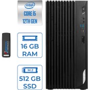Resim MSI Pro DP180 Intel Core I5 12400 16GB 512GB SSD Intel UHD Grafik Windows 11 Home Masaüstü Bilgisayar MS422XTRH20 + Zettausbbellek 