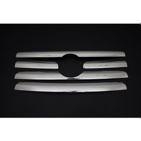 Resim Vw Volkswagen Crafter Uyumlu Ön Panjur 5 Parça 2006-2012 Paslanmaz Krom 