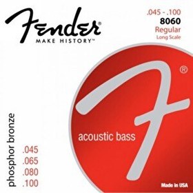 Resim Fender 8060 Phosphor Bronze Long Scale .45-.100 Akustik Bas Gitar Teli 