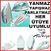Resim Teflon Ütü Altlığı Yanmaz Yapışmaz Ütü Altlığı Parlatmaz 