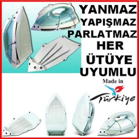 Resim Teflon Ütü Altlığı Yanmaz Yapışmaz Ütü Altlığı Parlatmaz 