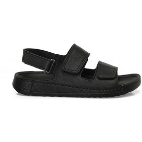 Resim Polaris 109201.m Siyah Erkek Sandalet 000000000102250753 