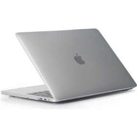 Resim Arabulalaca Apple Uyumlu MacBook Pro 16" A2141 A2142 Mat Hardcase Kılıf Şeffaf 