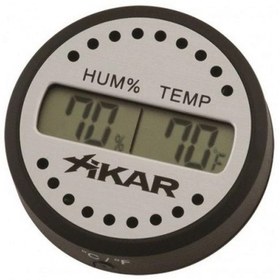 Resim Xikar PuroTemp Round Higrometre Nem Ölçer 