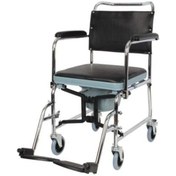 Resim Klozetli Banyo Tuvalet Tekerlekli Sandalyesi Hasta Banyo Lazımlık 