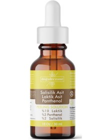 Resim Doğal Eczane Salisilik Asit - Laktik Asit - Panthenol Peeling Solüsyon 30 ML 