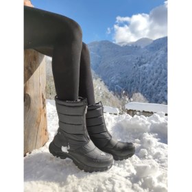 Resim Çiğdem Kundura Çiğdem Kar Botu Kar 3 - Siyah 