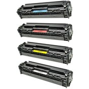 Resim Hp Color Laserjet Cm1312N Uyumlu Toner Takım / Hp 125A - Cb540A M 