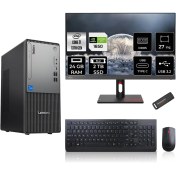 Resim Lenovo Thinkcentre Neo 50T Gen 5 Intel Core I7 13700 24GB 2tb SSD GTX1650/4GB 27" Fhd Monitör Fdos Masaüstü Bilgisayar & Per4 USB Bellek 12UB000LTRMNT2314 