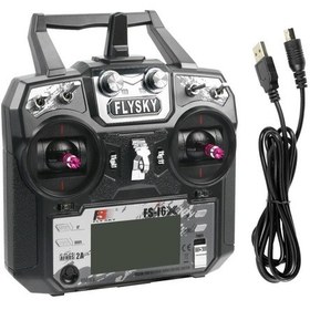 Resim Flysky Fs-i6x 2.4ghz 10 Kanal Kumanda ve Fs-ia10b Alıcı 
