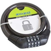 Resim Kron Zozo Şifreli Halat Kilit 12 100 Siyah 