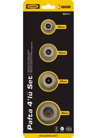 Resim Sgs Pprc 4 Lü Pafta Set 20Mm - 25Mm - 32Mm - 40Mm - 