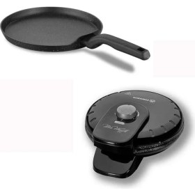 Resim Korkmaz Waffle Makinesi ve Korkmaz Krep Tavası 