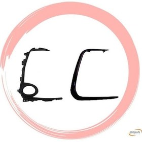 Resim Corolla 2019- Sis Far Çerçevesi Sağ İç-dış Siyah Oem No: 52125-02390bk 