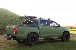 Resim Isuzu D-Max 2017+ Uyumlu Sepetli Roll Bar AQM-S10 