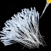 Resim Yapıştırıcı Dağıtıcı Aksesuarı - İnce Uçlu Plastik Tutkal Şişesi Başlığı Hassas Araç, El Sanatları ve Laboratuvar İşleri için Uygun, Yapıştırıcı Dozaj Makinesi Araçları 