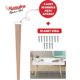 Resim Açılı Zigon Sehpa Orta Sehpa Ayak Bağlantı Aparatı Dereceli 4 Adet 