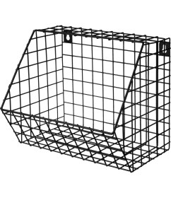 Resim Go Dekor Telli Dekoratif Kafes Duvar Sepeti 4mm Mil Demir Malzeme Şık Tasarım 
