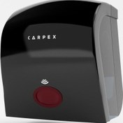 Resim Carpex Otomatik Sensörlü Kağıt Havlu Makinesi Siyah - Havlu Dispenseri 