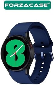 Resim Samsung Galaxy Watch 6 Classic 47mm için Silikon Kordon Kayış + Ekran Koruma Filmi - FC163 