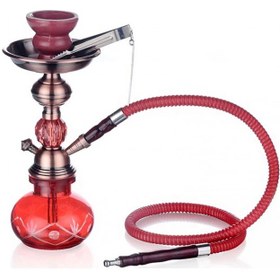 Resim Küçük Boy Taşınabilir Nargile Takımı - Kırmızı 