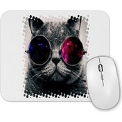 Resim Baskı Dükkanı Cat Kedi Mouse Pad 