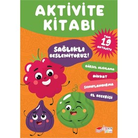 Resim Loli Papi Serisi Aktivite Kitabı: Sağlıklı Besleniyoruz 