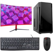 Resim TURBOX Tx3050 I7 2600 16gb Ram 512gb M.2 Nvme Ssd 27 Inç Curved Monitör Masaüstü Ev Ofis Hazır Siste 