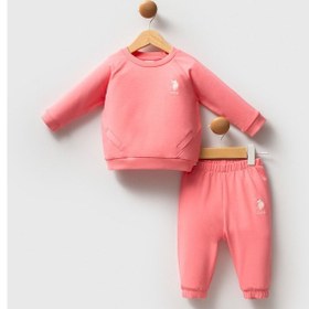 Resim U.S. Polo Assn. U.s. Polo Assn Kız Bebek Pembe Takım Usb2741-c-v4 Pembe 