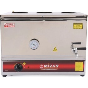 Resim Allians Elektrikli Çay Semaveri, 38L, 3 Hazneli, Tek Ocak, Demlik Yok 