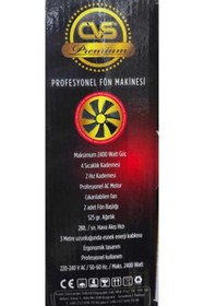 Resim CVS Premium Fön Makinesi 2400w Dn7111 