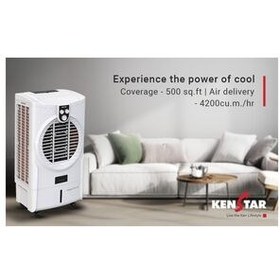 Resim Kenstar Turbocool Neo HC 50 Litre Desert Air Cooler with Collapsible Louvres, White 