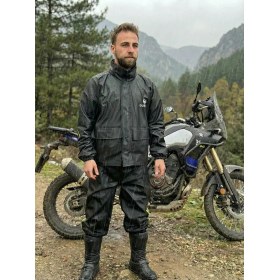 Resim Outdo Motorcu Yağmurluğu "cepli" Alt Üst Takım Yağmurluk 