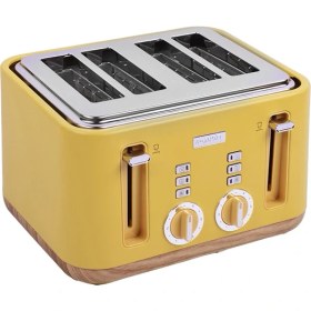 Resim Berghoff Gem Natural Sarı Dört Dilim Ekmek Kızartma Makinesi 