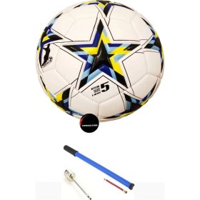 Resim Top Rock Store Futbol Topu Profesyonel Tasarım Şampiyonlar Ligi 5 Numara Tüm Sahalara Uygun 410GR Maç Topu 