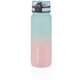 Resim Vagonlife Uzspace 3053 800ml Mint Yeşili-Pembe Tritan Matara 