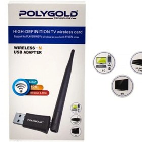 Resim Polygon 150mbps Wireless Usb Mini Adapter Pg-718 