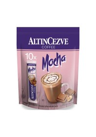 Resim Altıncezve Çikolatalı Sütlü Köpüklü Mocha Hazır Kahve 10 x 17 G 
