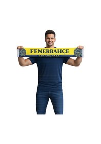 Resim Fenerium Unısex Velhasıl Sevdik Feneri Şal Uv Kutu Sarı - Lacivert 