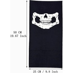Resim Ranic Motorcu Boyunluk Baf Buff Bandana 25X48 cm Model 7 