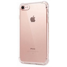 Resim Apple iPhone 8 Kılıf Antishock Ultra Koruma Şeffaf 